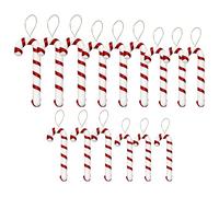 15 pieces of Christmas candy canes, Christmas tree decorations, party supplies, holiday decorations, personalized Christmas decorations, Christmas decoration sets, festive atmosphere accessories