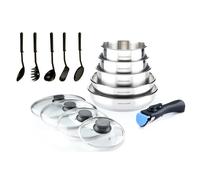 15 Pieces Stainless Steel Kitchenware Set Inox