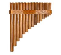 15 Pipe Bamboo Pan Flute G Key Tunable Quality Professional Chinese Traditional Musical Instrument Pan Pipes (Color : Right Hand)
