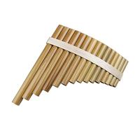 15 Pipes Pan Flute G Key Musical Instruments Original Colour oodwind Instrument Handmade Pan Pipes