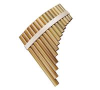 15 Pipes Pan Flute G Key Pan Pipes Musical Instruments Handmade Bamboo Pan Flute Beginners Pan Flute