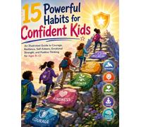 15 Powerful Habits for Confident Kids: An Illustrated Guide to Courage, Resilience, Self-Esteem, Emotional Strength, and Positive Thinking for Ages 8-12