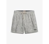 Superdry Premium Printed 15 Swimming Shorts White L Men