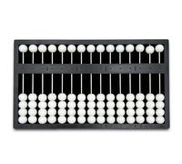 15 Rows Abacus with Tactile Signs for The Blind to do Quick calculations