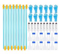 15 Set AI Artificial Insemination Dog Breeding Kit, Canine Breeding Kit, Disposable Canine Artificial Insemination, Dog Insemination Breeder Kit, Canine Breeding Supplies for Large Breeds( 7.87 inch)S