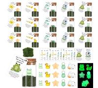 15 Sets Employee Appreciation Gifts Bulk for Coworkers Thank You Staff Gifts Emotional Support Positive Animal Resin Inspirational Pun Notecards for Colleagues Teacher Nurse School Office Pocket Favor