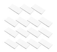 15 Sets Self Adhesive Hook Loop Tape Strips and Storage | Nylon Poly Blend, No Drilling Fastening, Repositionable Grip, for Photos, Postcards, Sofa Fixes