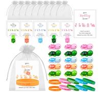 15 Sets You're Turtley Awesome Inspirational Gift Include Mini Turtles Silicone Turtle Bracelets Pun Cards Bags Employee Appreciation Gift for Office Coworker Teacher Team Volunteer Nurse