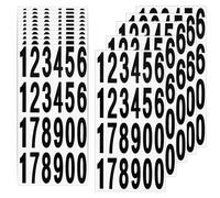 15 Sheets Self-Adhesive Vinyl Letters Numbers Kit,Waterproof Mailbox Numbers 0-9 Self Adhesive Sticker for Mailbox, Signs, Window, Door, Cars, Trucks, Home, Business, Address Number