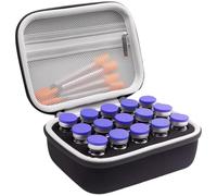 15 Slot Evey Medicine Storage Case for Glucose Regulator Security Transportable Impermeable Plan 10ml Individual Compartment Clinical Planner Transportable Insuline Travel Case