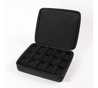 15 Slot Watch Box Travel Case With Padded Interior For Secure Storage And Display Of Watches Daily Use