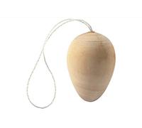 15 Small 40mm Hanging Wooden Eggs to Decorate | Wooden Shapes for Crafts