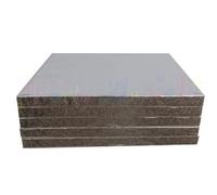 15" SQUARE Drum SILVER Cake BOARDS - PACK OF 5 12mm thick
