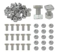 15 SQUARE High Tensile Aluminium Greenhouse Nuts & Bolts Genuine Elite Greenhouses Parts