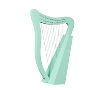 15-String Harp Veneer Wood Frame, 57 * 40 * 20Cm, Easy To Play, Suitable for Beginners,A (D One Size)