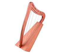 15-String Lyre Harp Wooden String Instrument With Bag Strap Cloth Tuning Wrench Pickup For Beginners
