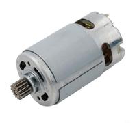 15 Teeth DC Motor 10.8V 12V for Bosch GSR1080-2-LI/TSR1080-2-LI/GSR1200-2-LI/Cordless Drill Driver Replacement Part Silver Metal Gear