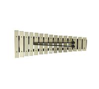 15 Tone Aluminum Plate Carillon Instrument Suitable For Beginners And Students Percussion Instruments (Color : Silver)
