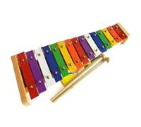 15 Tone Aluminum Plate Piano Early Education Xylophone Hand-knocking Xylophone Teaching Aids Music Teaching Aids