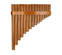 15-tube G Tone Adjustable Flute Natural Bamboo Chinese Musical Instrument Pan Flute Panpipes Handmade Panflute (Color : Left hand)