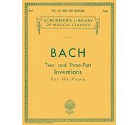 15 Two- And Three-Part Inventions: Schirmer Library of Classics Volume 813 (Schirmer's Library of Musical Classics)