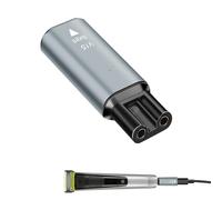 15 V Type-C Plugs HQ8505 Replacement Charger for Philips Norelco One Blade Pro 3000 5000 7000 9000 Series QP6510 QP6520 QP6530 MG5750 MG7790 Charger for Electric Men Shaver Grey
