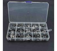 15 value 600pcs Transistor TO-92 Box Kit A1015 A733 C945 C1815 S8050 S8550 S9012 S9013 S9014 S9015 2N3904 2N3906 2N5401 2N5551