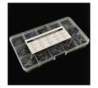 15 values 215pcs 16V/25V/50V (0.1uF to 330uF) mix Electrolytic capacitor kit with a storage box Capacitance Meters