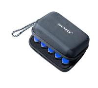 15 Vials Holder, Insulin Peptide Vial Case for Fridge, with Hand Strap and Logo,Fits 5-15ml Vials for Peptide, GLP-1 and Insulin Storage, Pocket Design for Carrying Syringes and Wet Paper Etc,Black