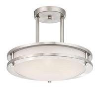 Dimmable LED Flush Mount Ceiling Light LAUDERDALE 30 cm