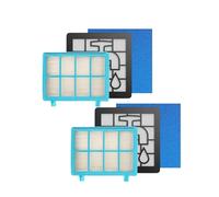 15 Washable Engine Foam Filter Kits Compatible With Philips Power Supply Pro Compact FC9331 / 09FC9332 / 09 FC8010 / 01 Vacuum Cleaner Spare (Color : 6 PCS)