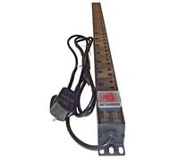 15 Way SURGE PROTECTED UK PDU 3m Lead Vertical Mount for Data/Comms Cabinets