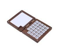15 Well Watercolor Mixing Board Constructed from Hardwood Perfect for Studio and Field Work Multi Compartment Color Scheme