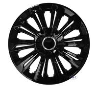 Centurion Extra Strong Wheel Trims 15 Inch Black Varnished Set of 4