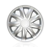 NRM Universal Wheel Trims DRACO Silver 15", set 4 pieces