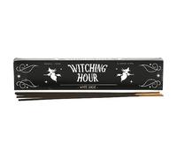 15 Witching Hour White Sage Incense Sticks | Vegan & Organic Hand-Rolled Fragrance | Made | Includes Incense Stick Holder | Caution When Burning | Aromatic & Natural Ingredients