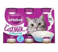15 X 200Ml Whiskas Adult Cat Milk Bottles Low Lactose Cat Treat No Preservatives