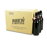 15 x 500ml Brew2Bottle Glass Amber Swing Top Beer Bottles