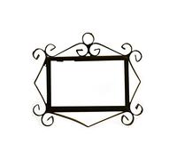 15 x 7.5 cm Spanish Beach Designed Ceramic House Number Tiles (Three tile frame)