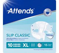 15 x Attends Slip Classic 10 | Extra Large | Incontinence Slips | 1 Pack of 15