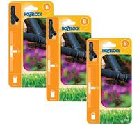15 X Hozelock 2767 T Tee 3 Way Connector 13mm Micro Irrigation Garden Watering