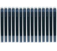 15 x PARKER QUINK Ink CARTRIDGES Blue Black