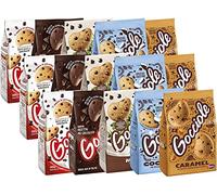 15 x Pavesi Maxi Mix Assorted Pack with Chocolate, Caramel, Coconut, Wild and Extra Dark Gocciole Biscuits with Chocolate Drops