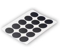 15 x Self-Adhesive Cover Caps for Screws, Drill Holes and Small Marks - Universal Screw Cover (Anthracite, Diameter 20 mm)
