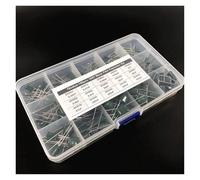 15 x10pcs 150pcs Mylar capacitor kit 100V 2A331J to 2A474J Polyester Film capacitor Assorted Kit with box ICXLPMC
