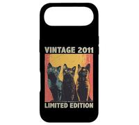 15 Years Old Gift Retro Vintage 2011 Cat Lover 15th Birthday Case for iPhone Air