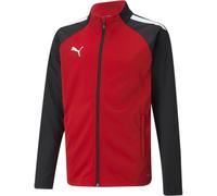 (15 Years, Red/Black) Puma Childrens/Kids Team Liga Training Tracksuit Top