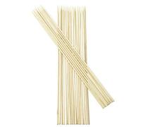 150 12 inch BBQ Bamboo Skewers Sticks Extra Long Strong for BBQ Barbecue Kebab Marshmallow Roasting Chocolate Fountain Campfire Fondue