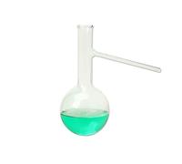 150/250/500ml Round Bottom Glass Distillation Flask with Side Arm - Laboratory Distilling Equipment(250ml)