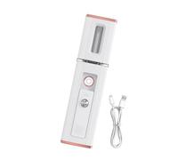 150-300mAh USB Rechargeable Electric Mist Sprayer with Charging Cable and Instructor - Daily Skin Care Machine For Deep Hydration